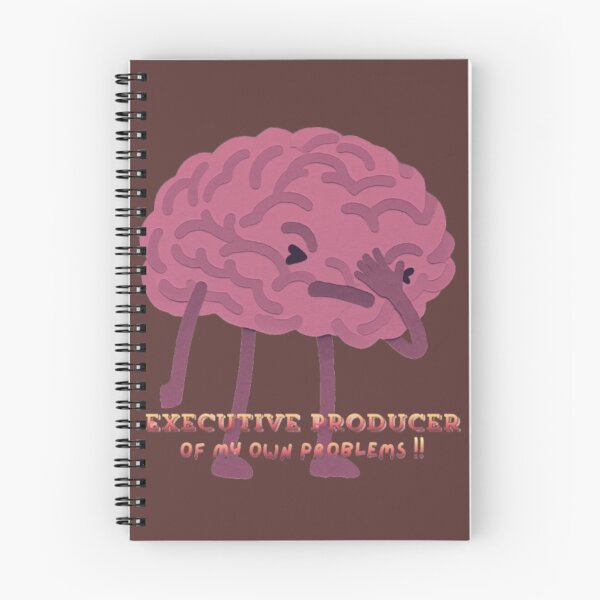 Item preview, Executive Producer Of My Own Problems | Funny Overthinker Brain designed and sold by Pardon my Palette.