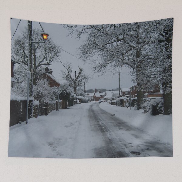Item preview, Headcorn Street in the Snow designed and sold by Katy Fryd.