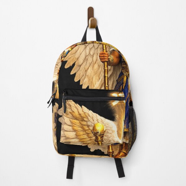 Item preview, Jesus Yehōshua & Michael the Archangel – Divine Warrior Angel Art | Sacred Hebrew Angel Wings Artwork designed and sold by Emoji Emblems.
