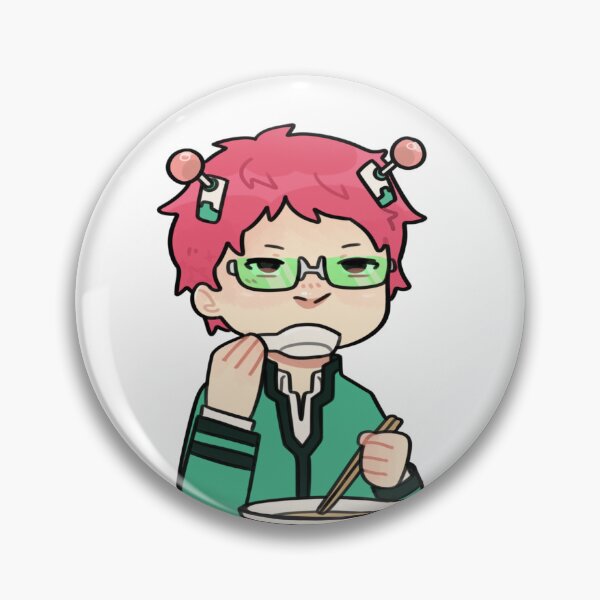 Item preview, Saiki K Chibi Ramen Art Cute designed and sold by noridrawsthings.