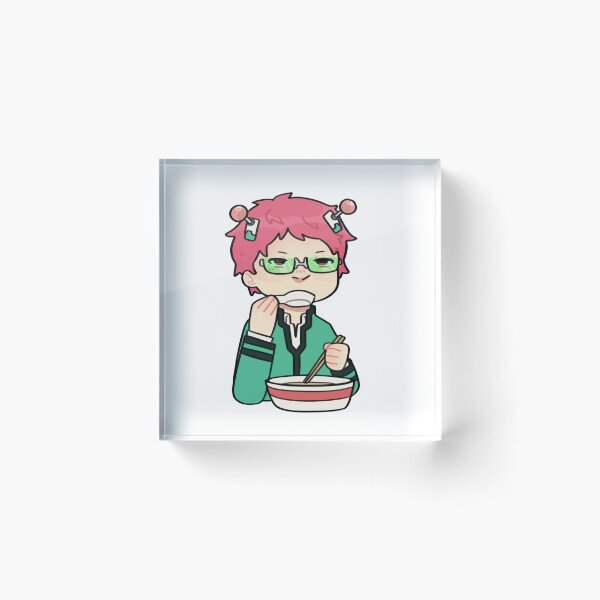 Item preview, Saiki K Chibi Ramen Art Cute designed and sold by noridrawsthings.