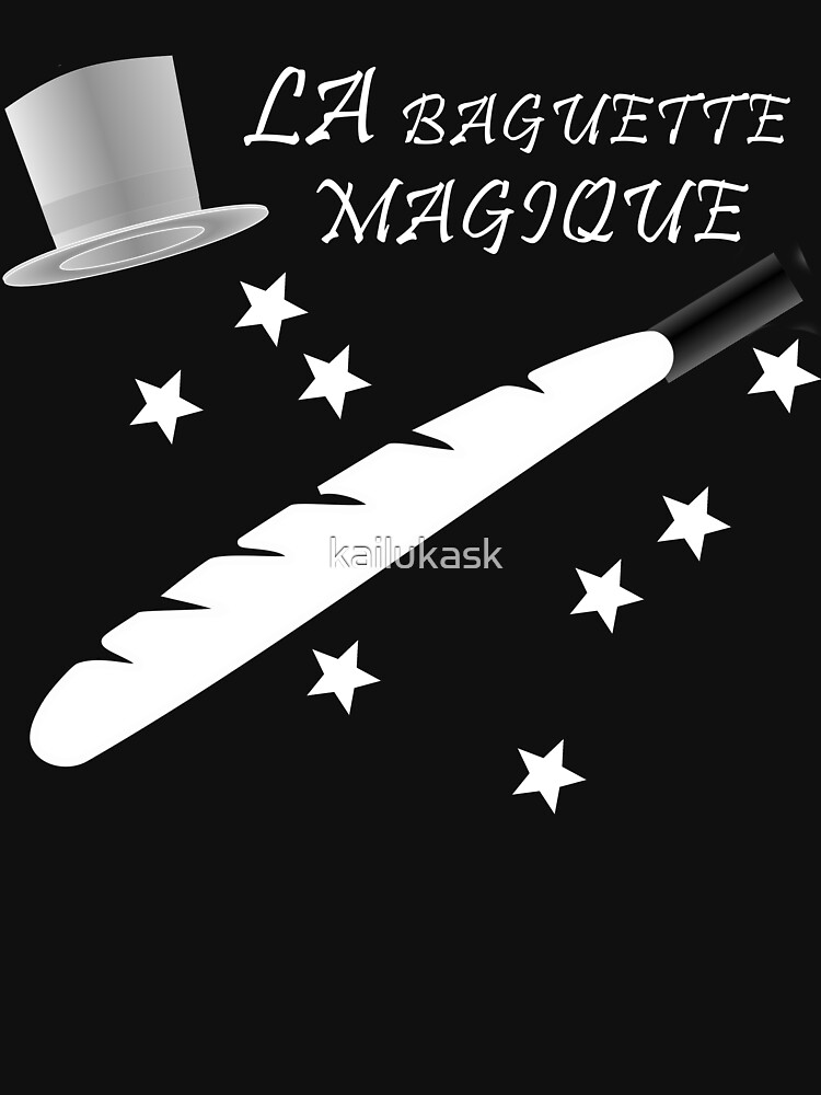 Magic Wand French LA BAGUETTE MAGIQUE | Greeting Card