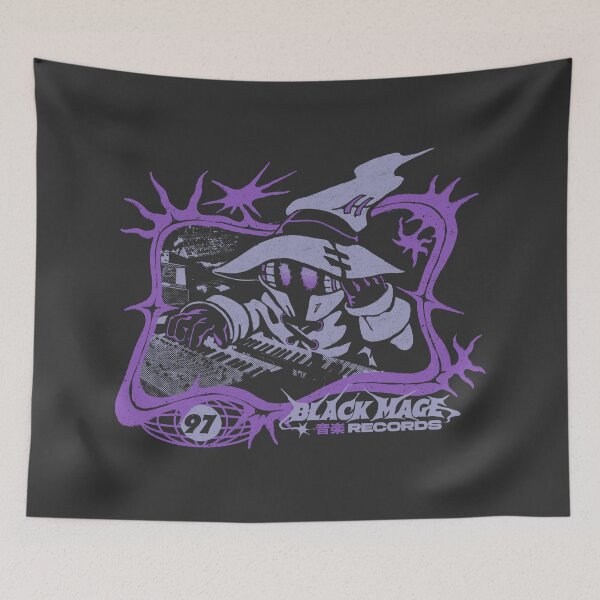 Item preview, Black Mage Records designed and sold by Ilustrata®.