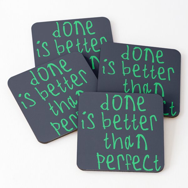 Item preview, done is better than perfect designed and sold by kinpirks.