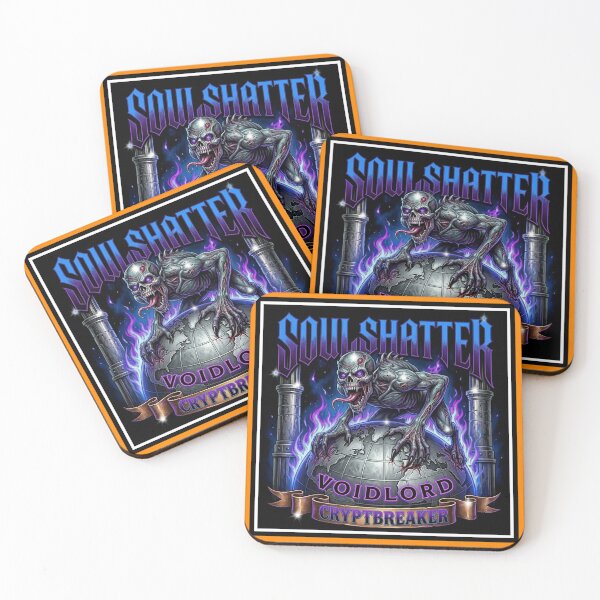 Item preview, Soulshatter Voidlord - Cryptbreaker Demon Metal Skull bikers designed and sold by Italian Ink Studio.