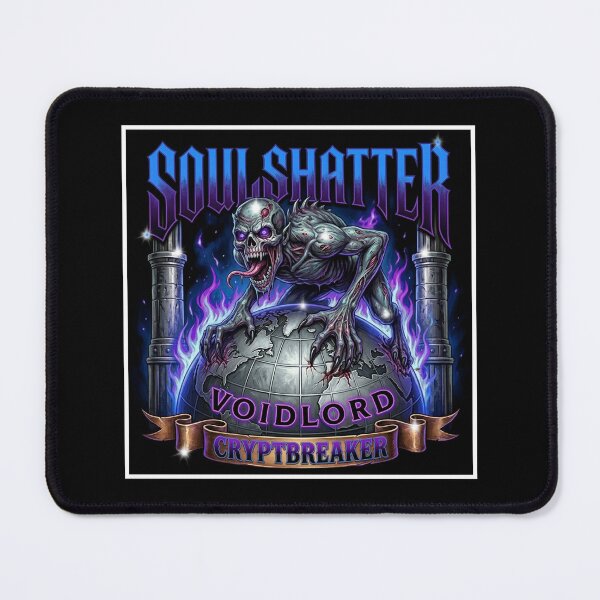 Item preview, Soulshatter Voidlord - Cryptbreaker Demon Metal Skull bikers designed and sold by Italian Ink Studio.