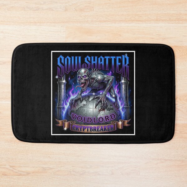 Item preview, Soulshatter Voidlord - Cryptbreaker Demon Metal Skull bikers designed and sold by Italian Ink Studio.