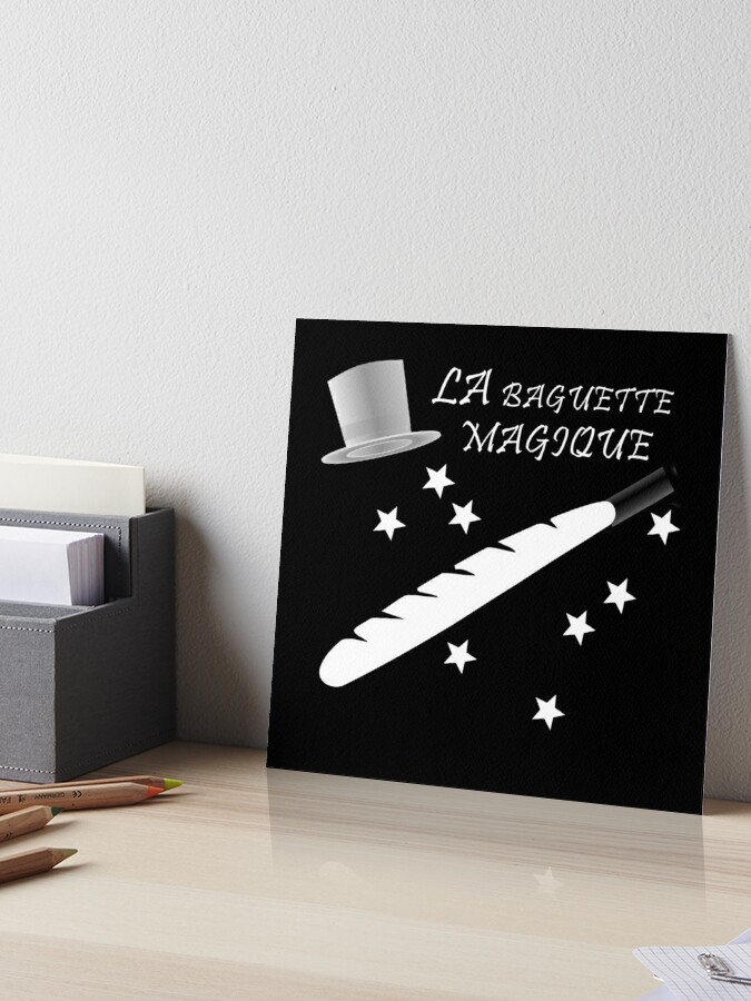 Magic Wand French LA BAGUETTE MAGIQUE | Greeting Card