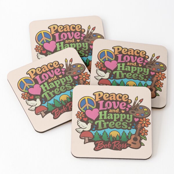 Item preview, Bob Ross designed and sold by ChunkByChunk.