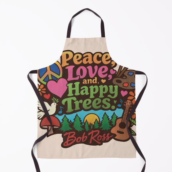 Item preview, Bob Ross designed and sold by ChunkByChunk.