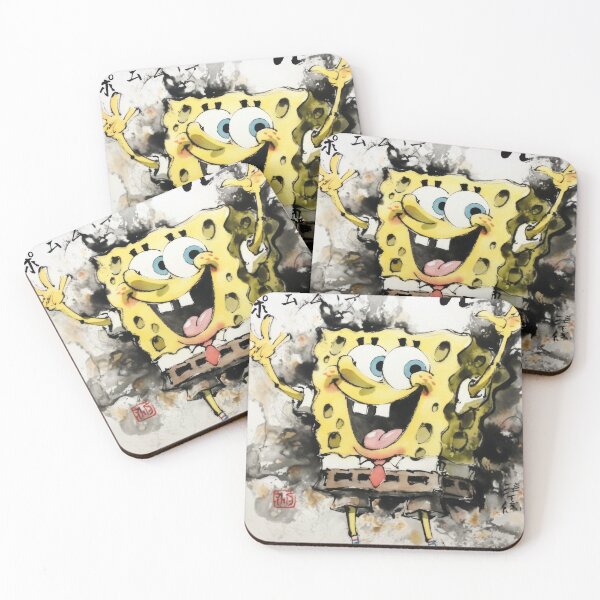Item preview, Spongebob Sumi-e  designed and sold by AnimeArsenalPrints.