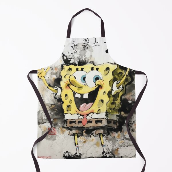 Item preview, Spongebob Sumi-e designed and sold by AnimeArsenalPrints.