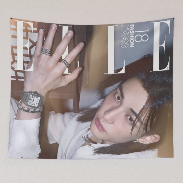 Item preview, Hyunjin Hwang SKZ photoshoot magazine hot boyfriend you make STRAY KIDS STAY hyunpic prince ethereal bang chan lee know changbin han felix seungmin IN kpop designed and sold by Kpop-Noona.