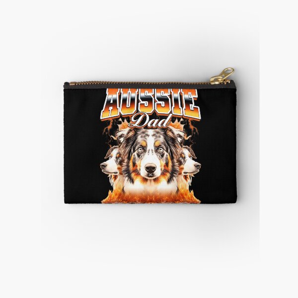 Item preview, Aussie Dad Australian Shepherd Dog Father's Day 90s Bootleg designed and sold by PaulTSchafer.