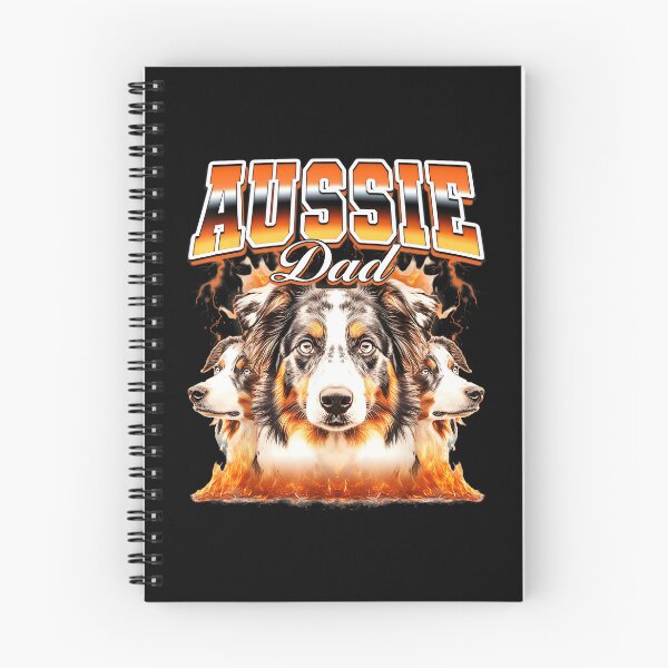 Item preview, Aussie Dad Australian Shepherd Dog Father's Day 90s Bootleg designed and sold by PaulTSchafer.