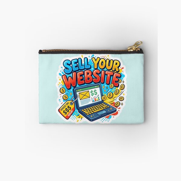 Item preview, Sell Your Website - Funny Laptop Price Tag Sticker Design designed and sold by WowDezign.