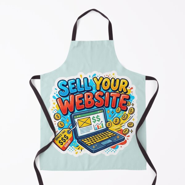 Item preview, Sell Your Website - Funny Laptop Price Tag Sticker Design designed and sold by WowDezign.