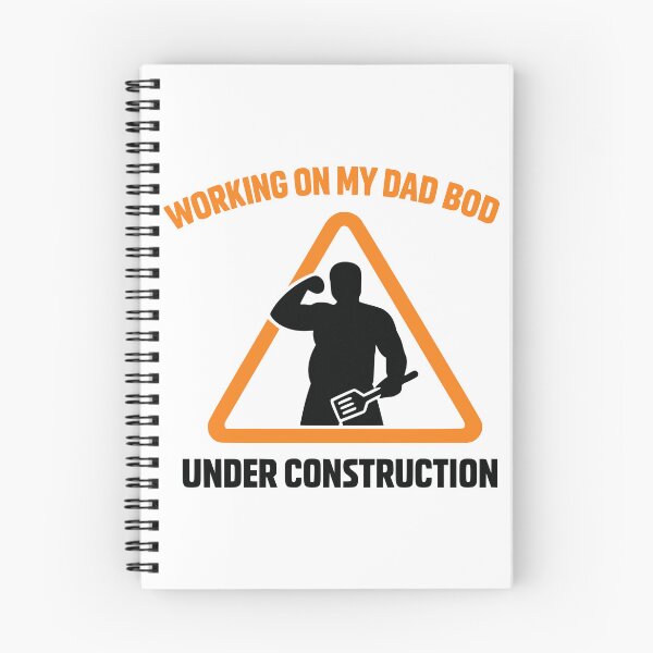 Item preview, Working on My Dad Bod Under Construction Sign designed and sold by FunFitLife Studio.