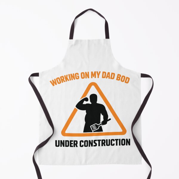 Item preview, Working on My Dad Bod Under Construction Sign designed and sold by FunFitLife Studio.