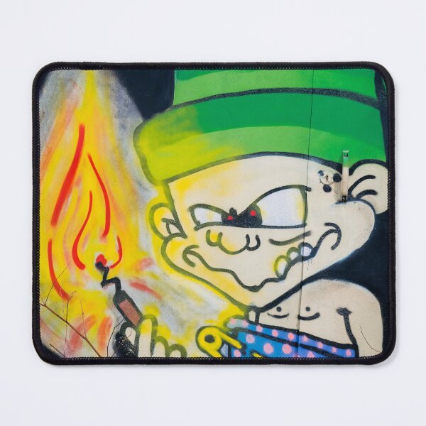 Item preview, Funny Diaper Guy with Match – Urban Graffiti Street Art designed and sold by eGreenHat.