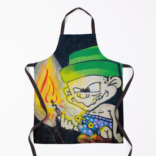 Item preview, Funny Diaper Guy with Match – Urban Graffiti Street Art designed and sold by eGreenHat.