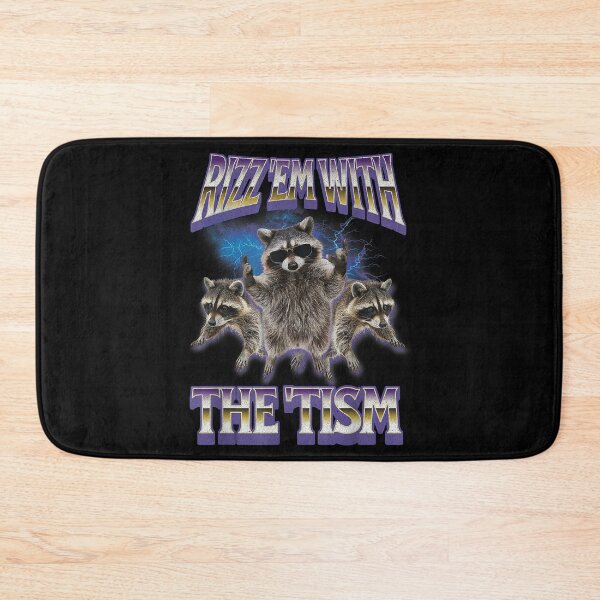 Item preview, Autism Rizz Em With The Tism Raccoon Meme Bootleg Rap 90's designed and sold by PaulTSchafer.