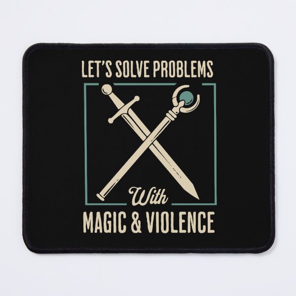 Item preview, Let's Solve Problems with Magic & Violence designed and sold by sunburstrpg.