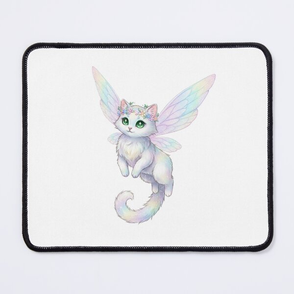 Item preview, Cute Fairy Kitty Magical Cat designed and sold by SOUFIANE1991.