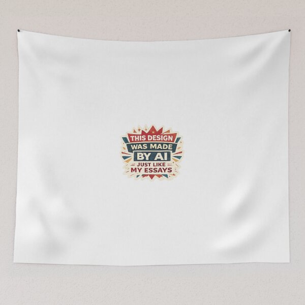 Item preview, This Design Was Made By AI, Just Like My Essays designed and sold by MatthewTSherrod.
