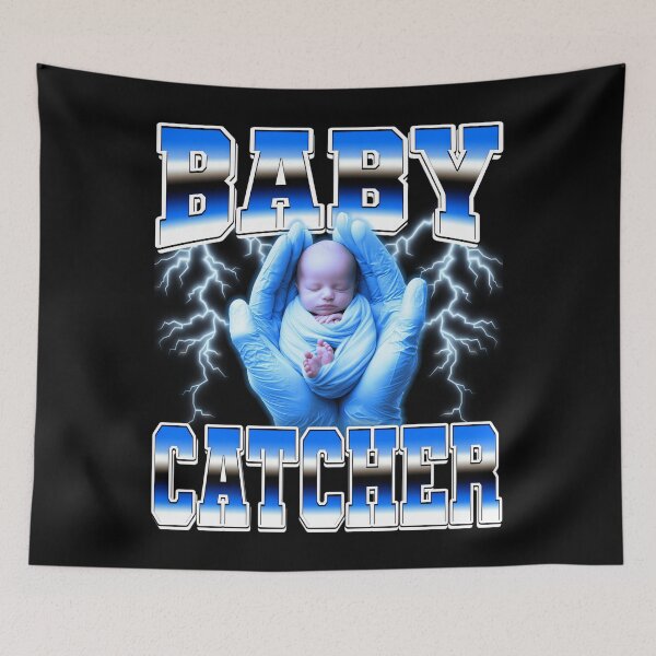 Item preview, Baby Catcher OBGYN Gynecologist Obstetrician 90s Bootleg designed and sold by PaulTSchafer.