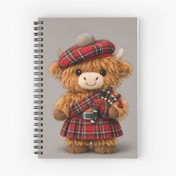 Item preview, Scottish cow with plush bagpipes designed and sold by Sartawsky.