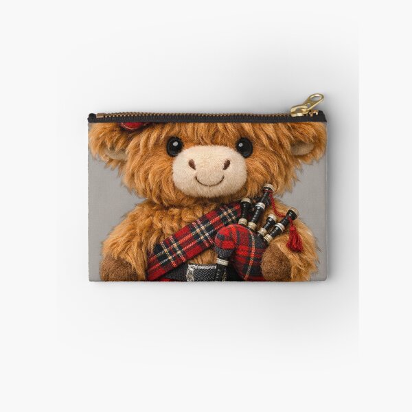 Item preview, Scottish cow with plush bagpipes designed and sold by Sartawsky.