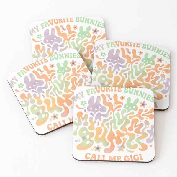 Item preview, My Favorite Bunnies Call Me Gigi Retro Groovy Easter designed and sold by TAVINECOM.