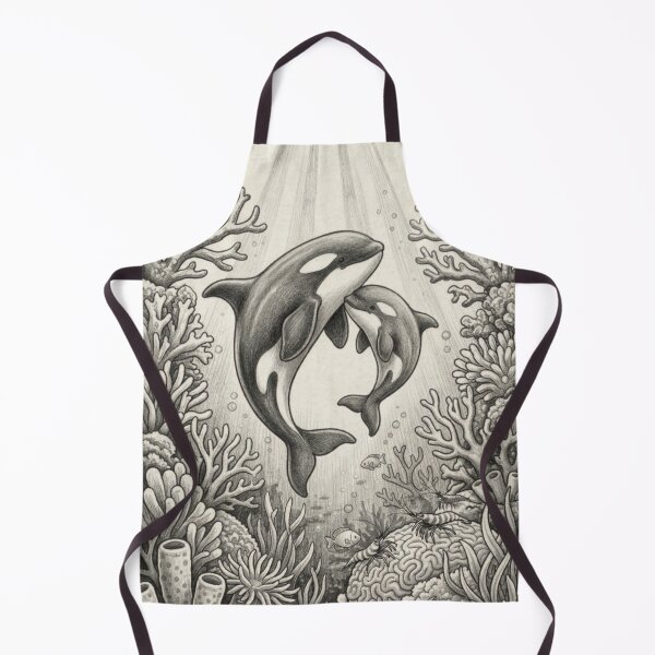 Item preview, Whale raising a calf designed and sold by PP&RAINBOW SHOP.