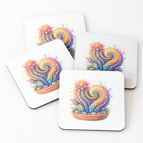 Item preview, Fractal cactus collection 3 designed and sold by ParkSharxx.