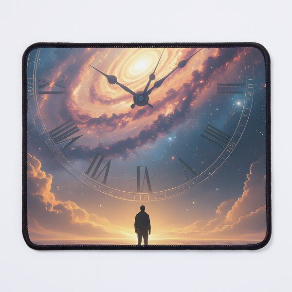 Item preview, Time and Universe Concept Art | Surreal Cosmic Clock designed and sold by SoulGraphixx.