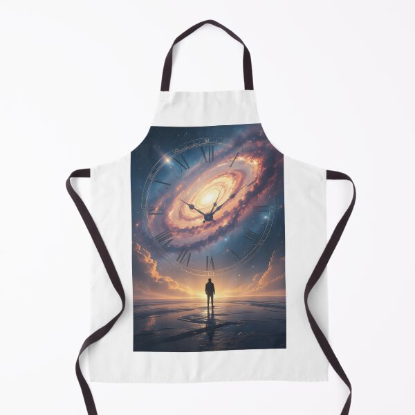 Item preview, Time and Universe Concept Art | Surreal Cosmic Clock  designed and sold by SoulGraphixx.