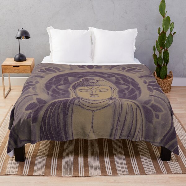 Item preview, Buddha Padma Watercolor - Fig + Fawn designed and sold by Irene Estelle.