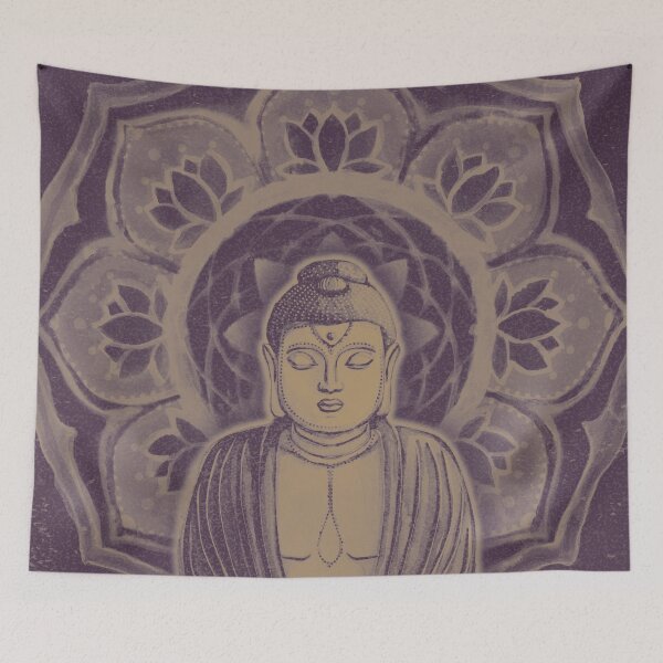Item preview, Buddha Padma Watercolor - Fig + Fawn designed and sold by Irene Estelle.