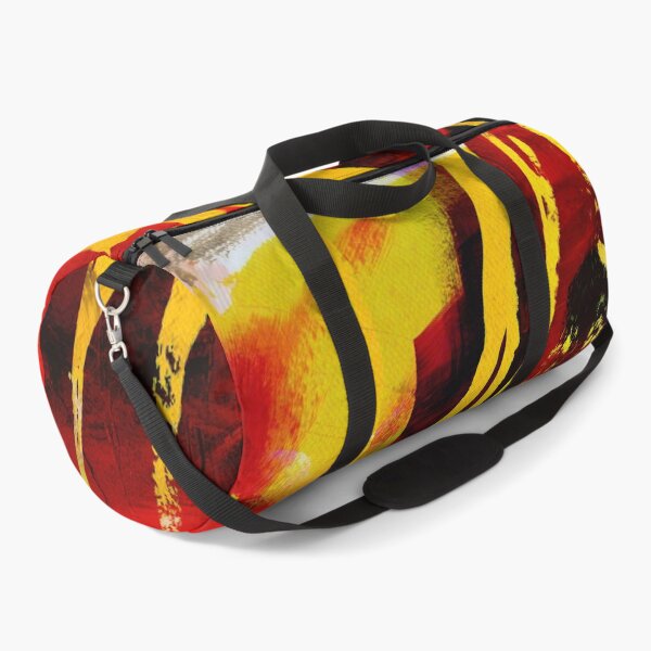 Item preview, Tormenta Escarlata - Expresionismo abstracto en rojo, negro y amarillo intenso designed and sold by NickDedidis.