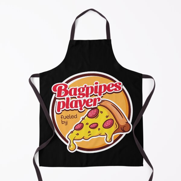 Item preview, Bagpipes Player Fueled By Pizza designed and sold by MaryAller.