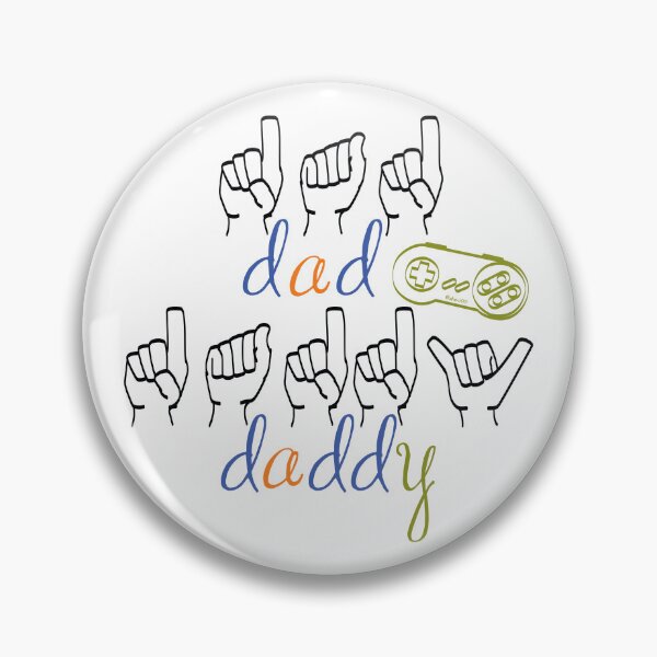 Item preview, dad, daddy in sign language designed and sold by Arbol100.