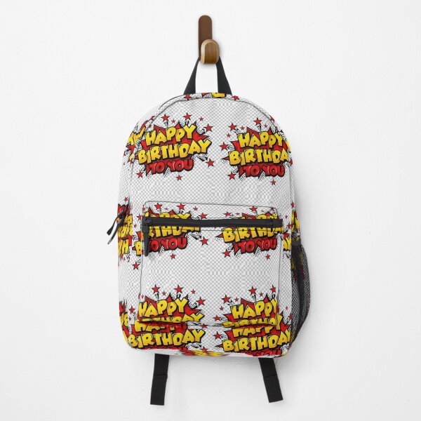 Item preview, Retro Comic Style Happy Birthday Graphic designed and sold by LittleSmileArt.