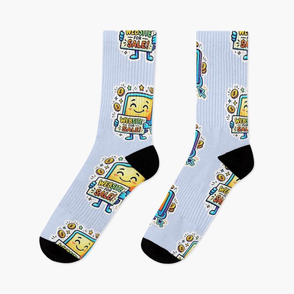 Item preview, Website For Sale - Cute Computer Character Sticker Design designed and sold by WowDezign.
