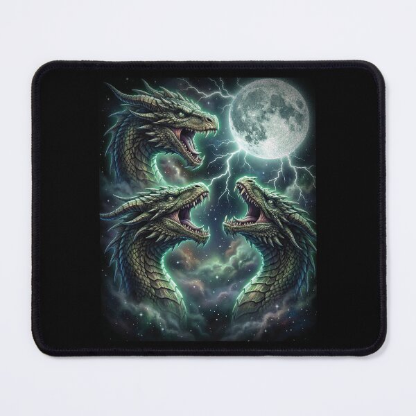 Item preview, Dragons Howling at Moon designed and sold by sunburstrpg.