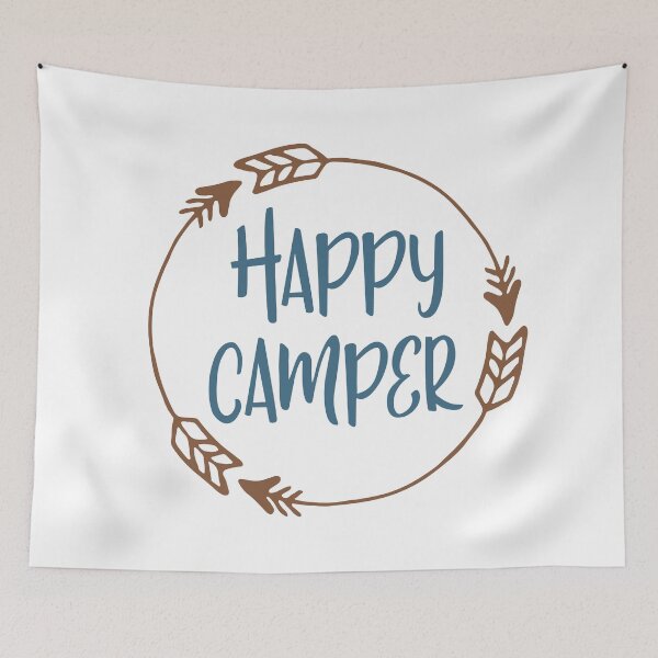 Item preview, Happy Camper designed and sold by Texas Southern Studio.