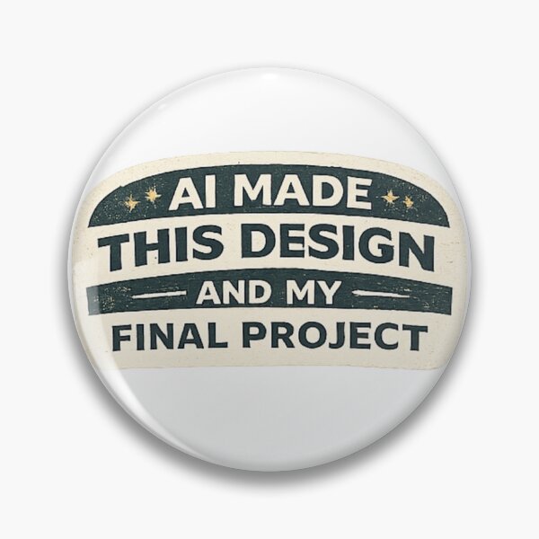 Item preview, AI Made This Design, And My Final Project designed and sold by MatthewTSherrod.