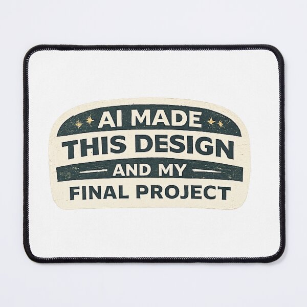 Item preview, AI Made This Design, And My Final Project designed and sold by MatthewTSherrod.