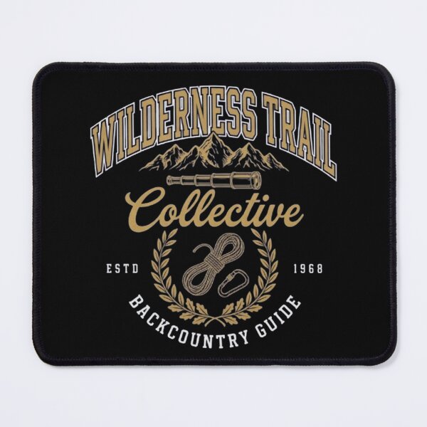 Item preview, Wilderness Trail – Backcountry Guide Emblem Design designed and sold by Dogandesighn.