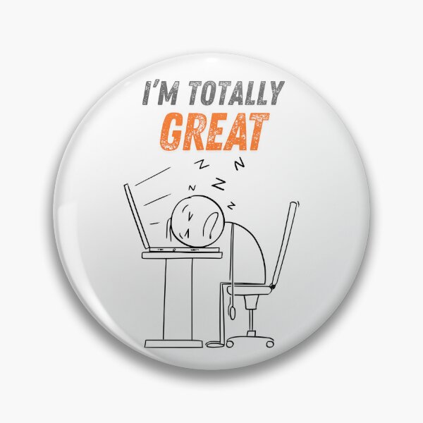 Item preview, I'm Totally Great Sleeping Man At Work designed and sold by SilverOutlining.